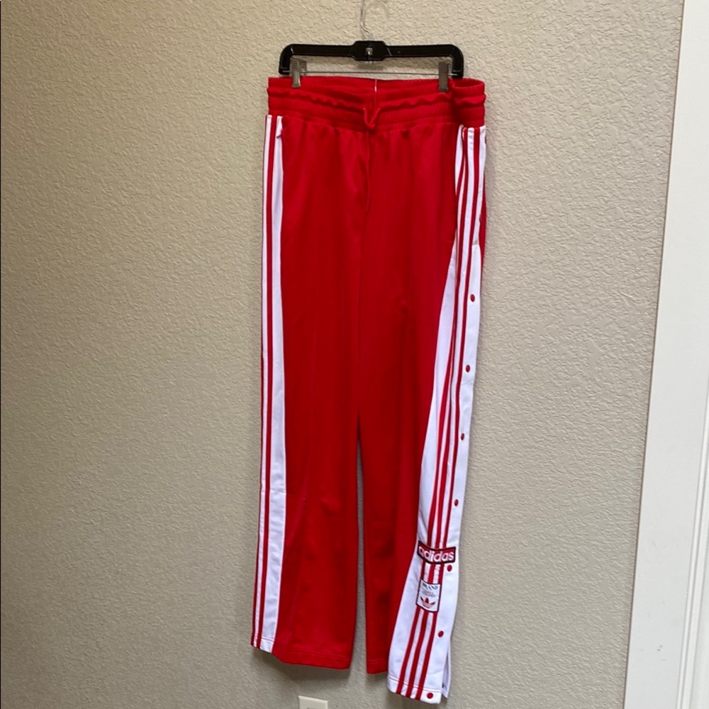 NWT adidas women’s red adibreak pants in XL